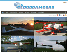 Tablet Screenshot of clouddancers.de